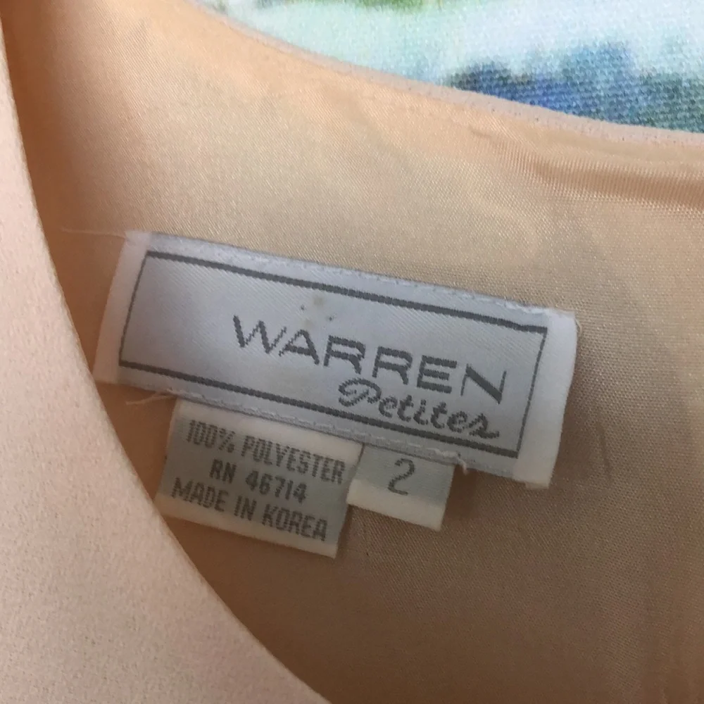 Layered Dress Pale Peach - Picture 2 of 6